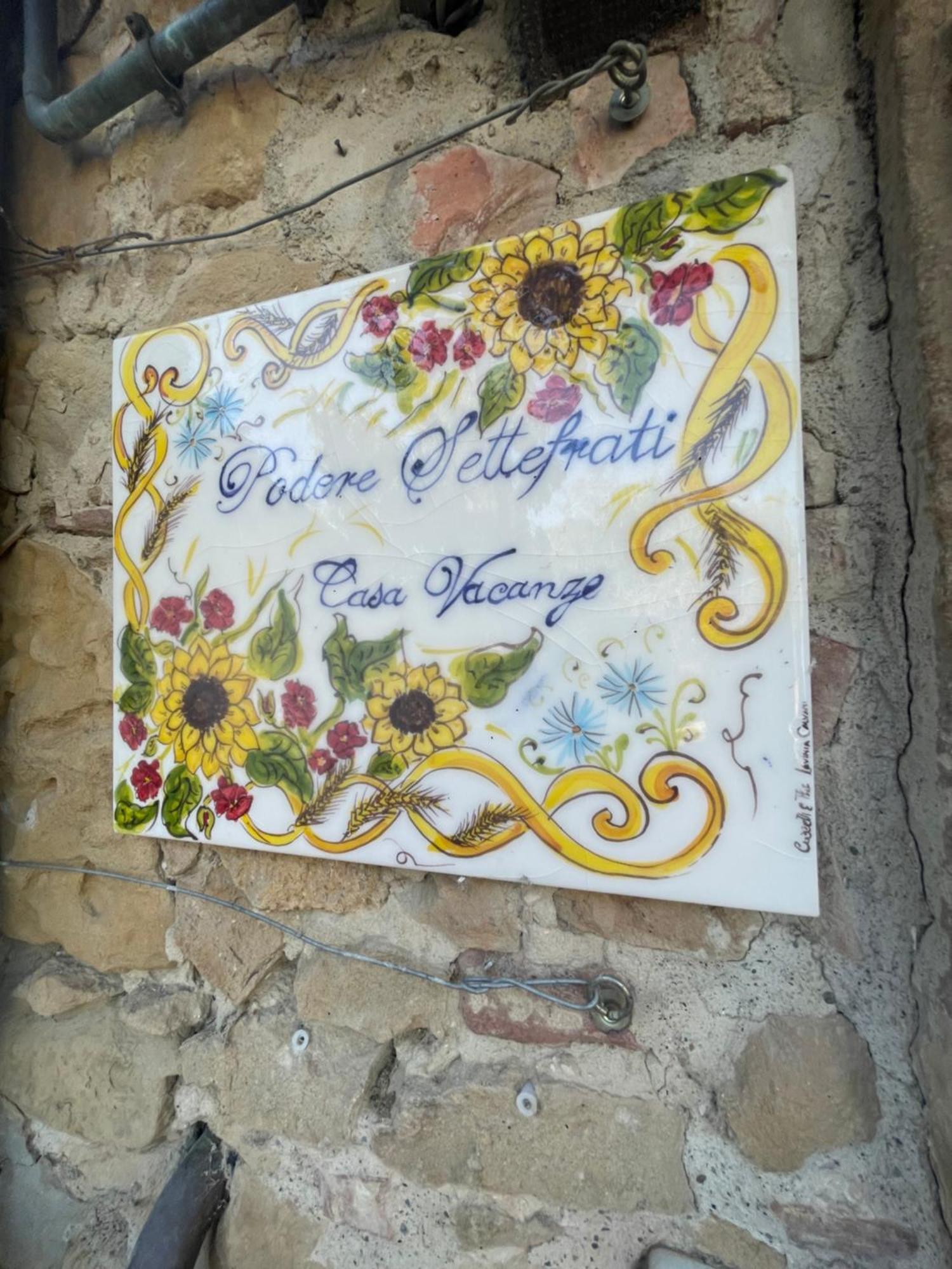 Intero Appartamento Con Private Pool E Jacuzzi Podere Settefrati Montaione Exterior foto