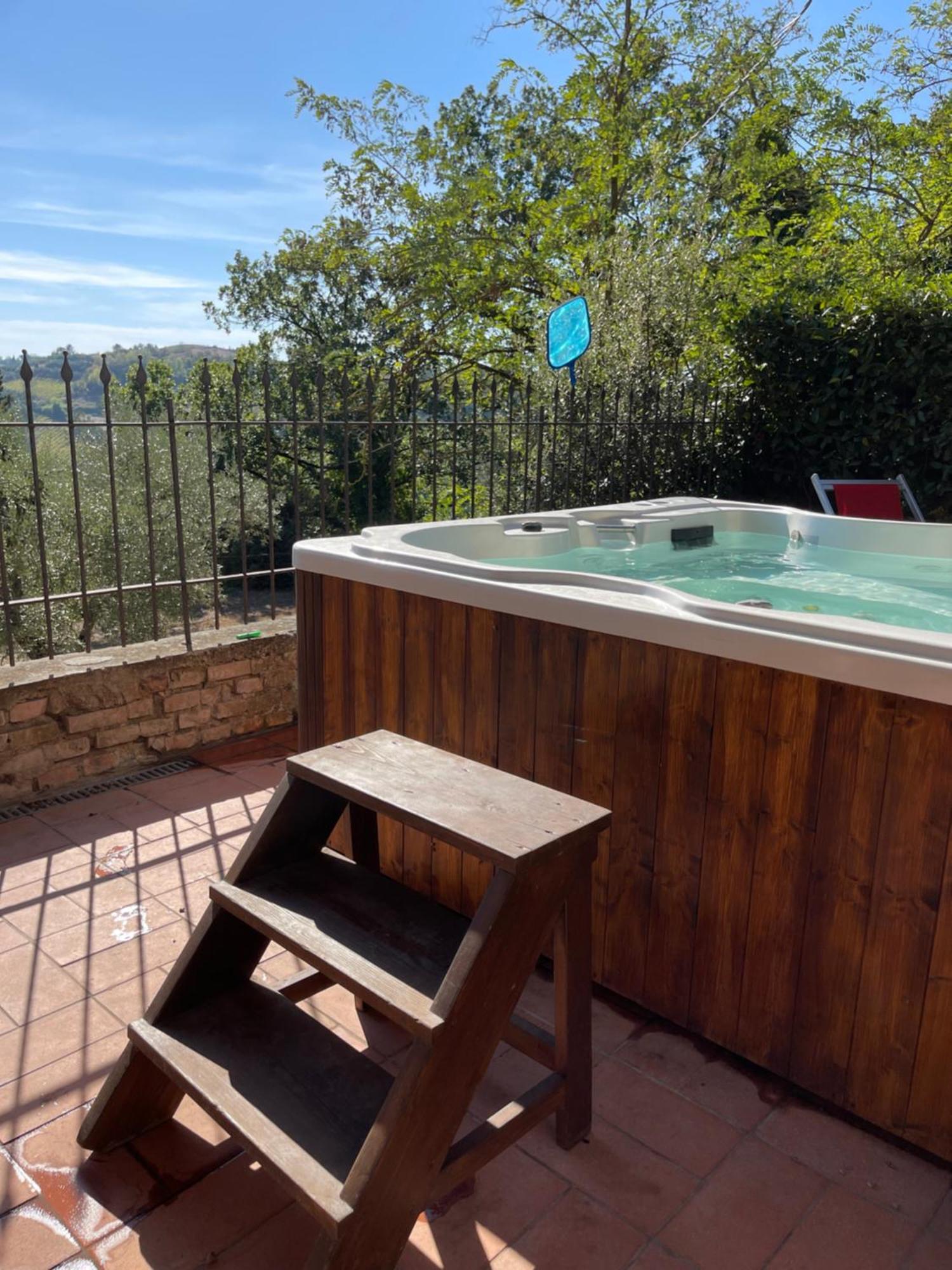 Intero Appartamento Con Private Pool E Jacuzzi Podere Settefrati Montaione Exterior foto