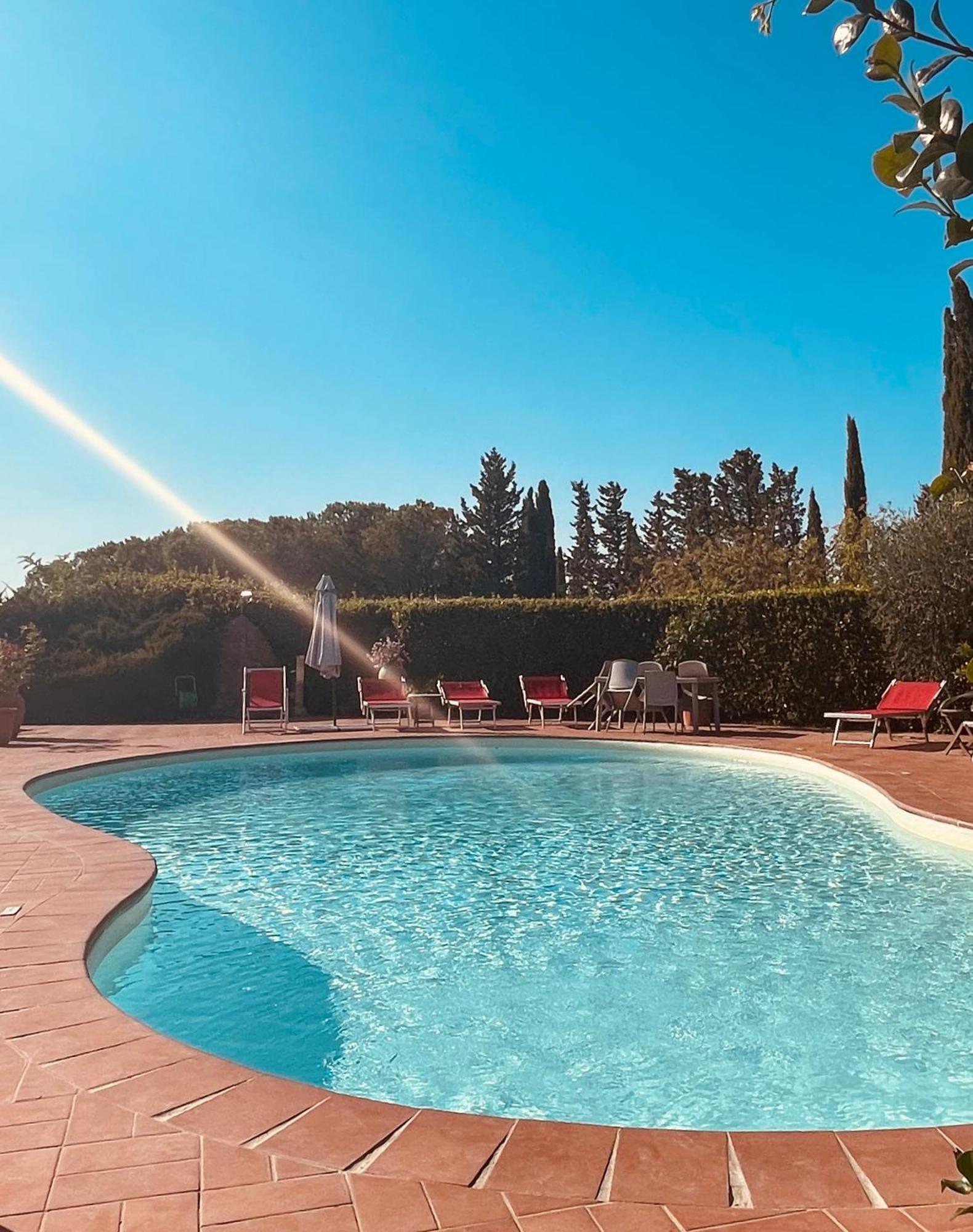 Intero Appartamento Con Private Pool E Jacuzzi Podere Settefrati Montaione Exterior foto
