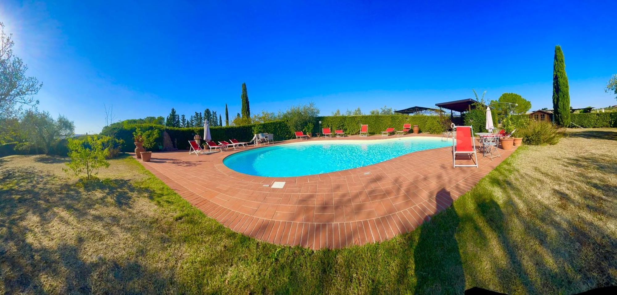 Intero Appartamento Con Private Pool E Jacuzzi Podere Settefrati Montaione Exterior foto