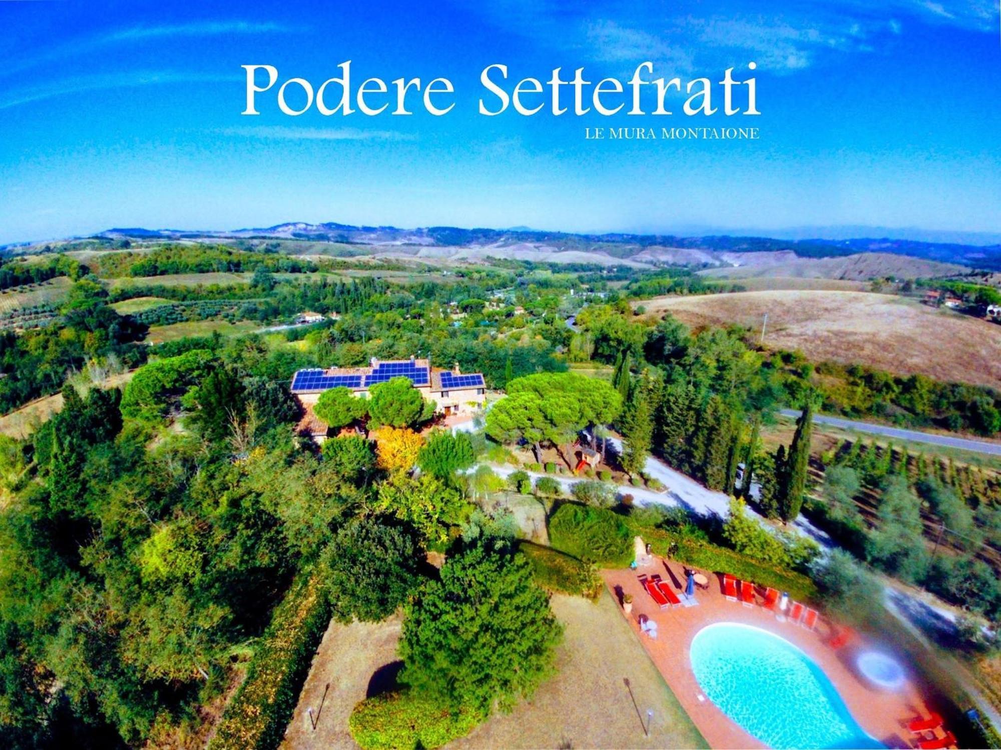 Intero Appartamento Con Private Pool E Jacuzzi Podere Settefrati Montaione Exterior foto